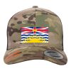 Retro Trucker Multicam Snapback Cap Thumbnail