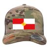 Retro Trucker Multicam Snapback Cap Thumbnail