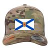 Retro Trucker Multicam Snapback Cap Thumbnail