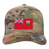 Retro Trucker Multicam Snapback Cap Thumbnail