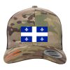 Retro Trucker Multicam Snapback Cap Thumbnail