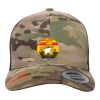 Retro Trucker Multicam Snapback Cap Thumbnail