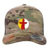 Retro Trucker Multicam Snapback Cap Thumbnail