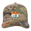 Retro Trucker Multicam Snapback Cap Thumbnail