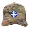 Retro Trucker Multicam Snapback Cap Thumbnail