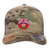 Retro Trucker Multicam Snapback Cap Thumbnail