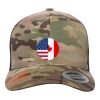 Retro Trucker Multicam Snapback Cap Thumbnail