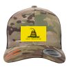 Retro Trucker Multicam Snapback Cap Thumbnail