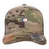 Retro Trucker Multicam Snapback Cap Thumbnail