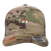 Retro Trucker Multicam Snapback Cap Thumbnail