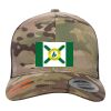 Retro Trucker Multicam Snapback Cap Thumbnail