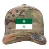 Retro Trucker Multicam Snapback Cap Thumbnail