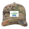 Retro Trucker Multicam Snapback Cap Thumbnail