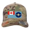 Retro Trucker Multicam Snapback Cap Thumbnail