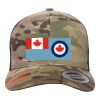 Retro Trucker Multicam Snapback Cap Thumbnail