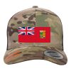 Retro Trucker Multicam Snapback Cap Thumbnail