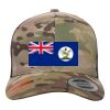 Retro Trucker Multicam Snapback Cap Thumbnail