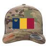 Retro Trucker Multicam Snapback Cap Thumbnail