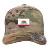 Retro Trucker Multicam Snapback Cap Thumbnail