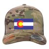 Retro Trucker Multicam Snapback Cap Thumbnail
