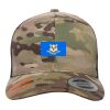 Retro Trucker Multicam Snapback Cap Thumbnail