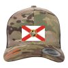 Retro Trucker Multicam Snapback Cap Thumbnail