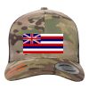 Retro Trucker Multicam Snapback Cap Thumbnail