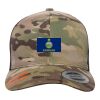 Retro Trucker Multicam Snapback Cap Thumbnail
