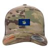 Retro Trucker Multicam Snapback Cap Thumbnail