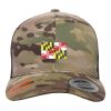 Retro Trucker Multicam Snapback Cap Thumbnail