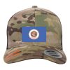 Retro Trucker Multicam Snapback Cap Thumbnail