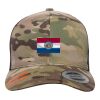 Retro Trucker Multicam Snapback Cap Thumbnail