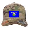 Retro Trucker Multicam Snapback Cap Thumbnail