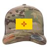 Retro Trucker Multicam Snapback Cap Thumbnail
