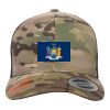 Retro Trucker Multicam Snapback Cap Thumbnail
