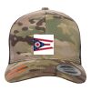 Retro Trucker Multicam Snapback Cap Thumbnail