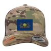 Retro Trucker Multicam Snapback Cap Thumbnail