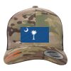 Retro Trucker Multicam Snapback Cap Thumbnail