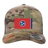 Retro Trucker Multicam Snapback Cap Thumbnail
