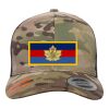 Retro Trucker Multicam Snapback Cap Thumbnail