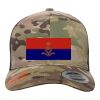 Retro Trucker Multicam Snapback Cap Thumbnail