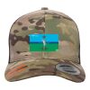 Retro Trucker Multicam Snapback Cap Thumbnail