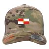 Retro Trucker Multicam Snapback Cap Thumbnail