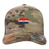 Retro Trucker Multicam Snapback Cap Thumbnail