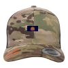Retro Trucker Multicam Snapback Cap Thumbnail