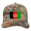 Retro Trucker Multicam Snapback Cap Thumbnail