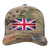 Retro Trucker Multicam Snapback Cap Thumbnail