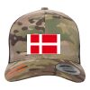 Retro Trucker Multicam Snapback Cap Thumbnail