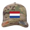 Retro Trucker Multicam Snapback Cap Thumbnail