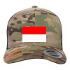 Retro Trucker Multicam Snapback Cap Thumbnail
